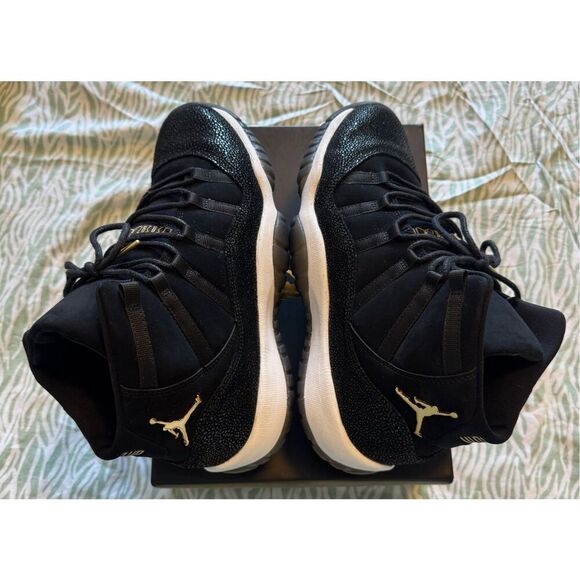 Nike Air Jordan 11 Size 8.5 Youth 10 Women Premium GS Heiress Used 852625-030 - Picture 6 of 8